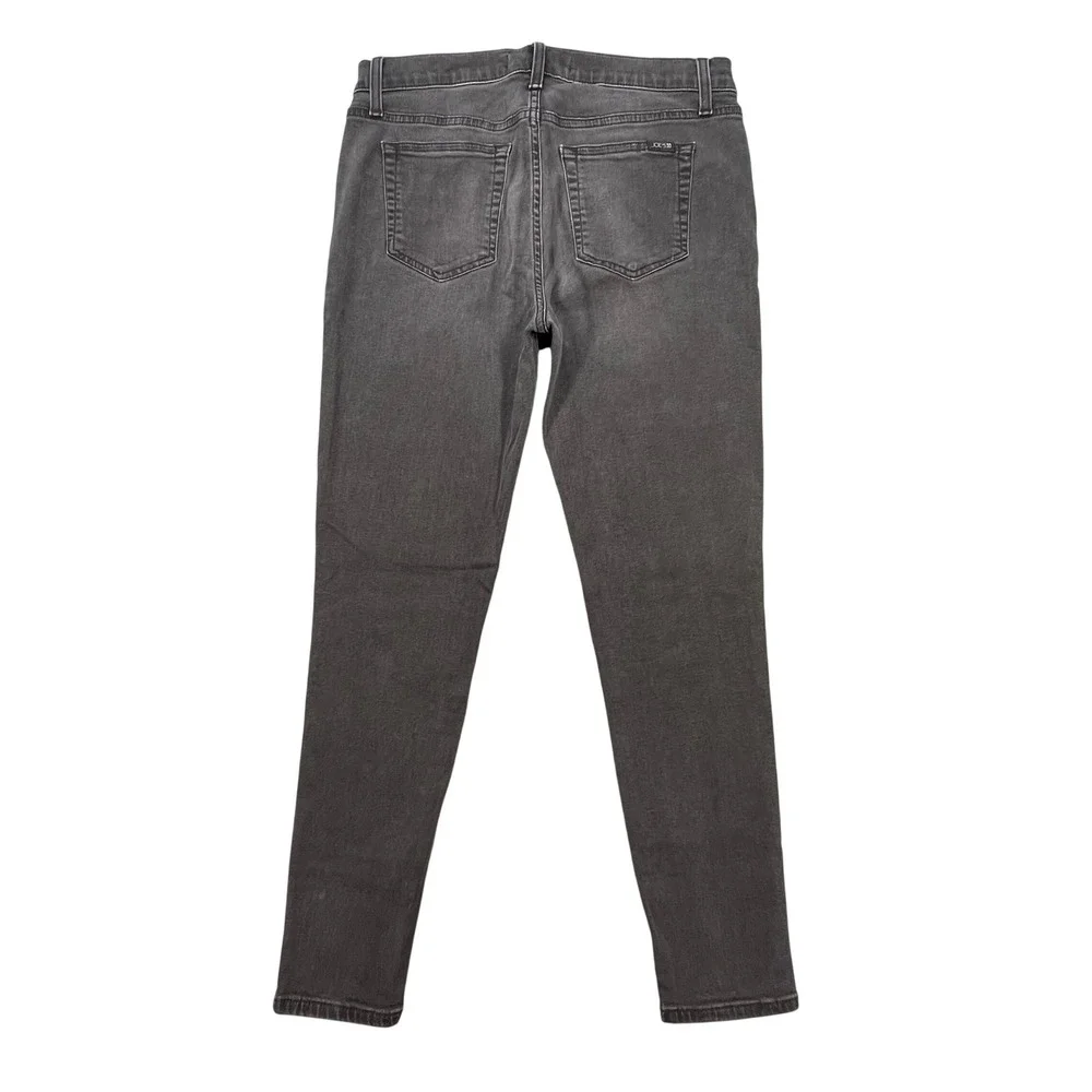 Joe's Jeans Black Faded High Rise Skinny Ankle Jeans Women Size 31